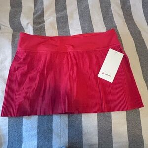 ✨ Lululemon - Varsity High Rise Pleated Tennis Skirt